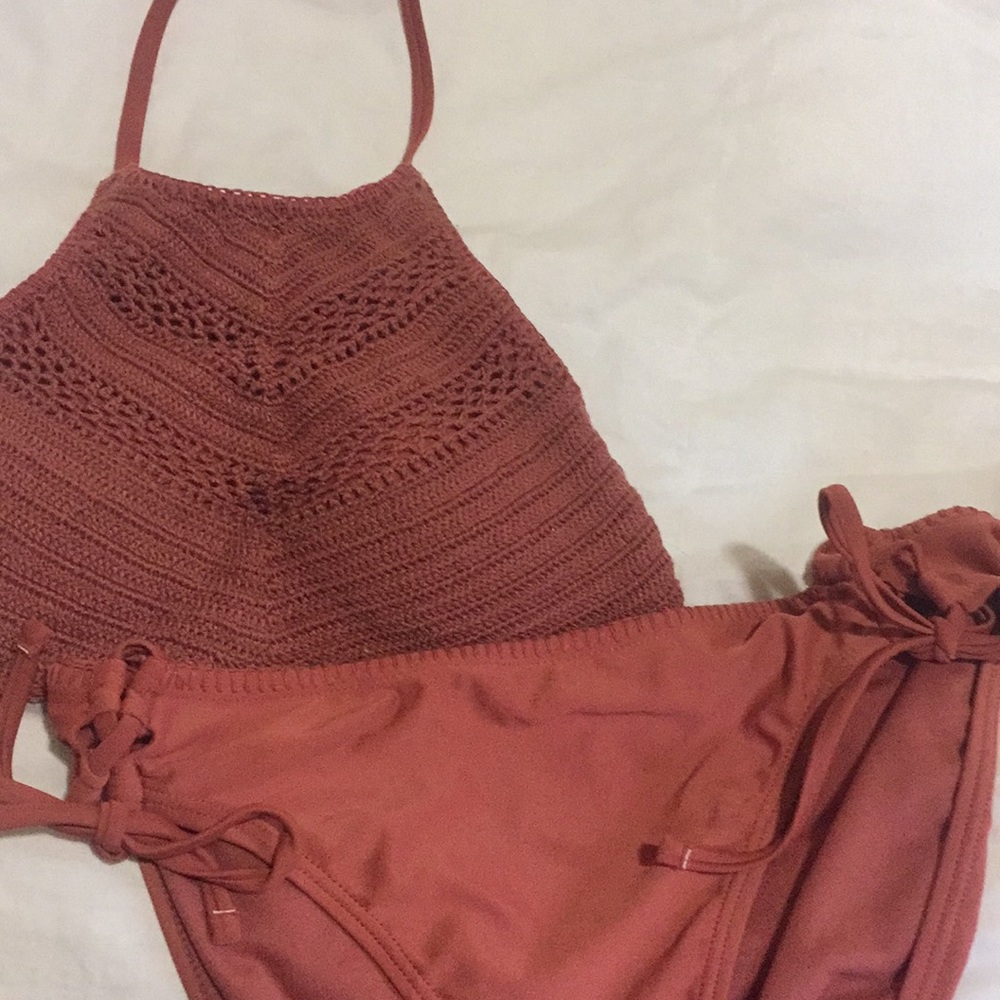 NWT super cute maroon swim suit